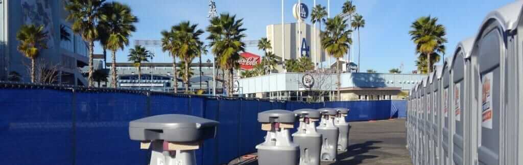 1Stjon Portable Restrooms At Dodger Stadium