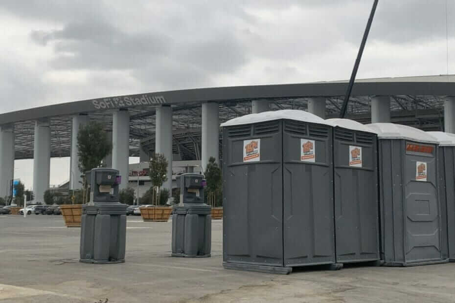Porta Potty At Sofi Stadium - 1Stjon