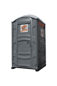 Standard portable toilet with sink for rental